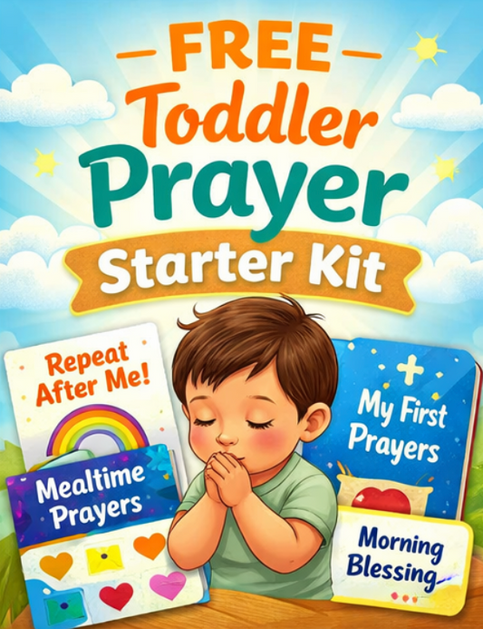 FREE Toddler Prayer Starter Kit